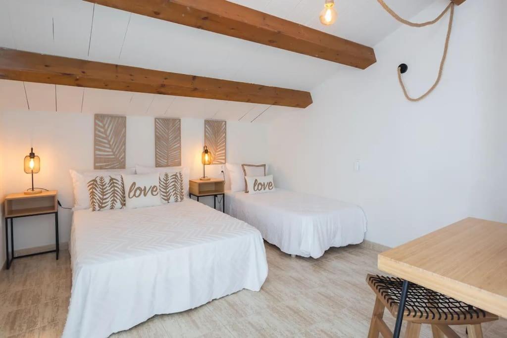 Mediterranean Breeze Beach House El Verger Bagian luar foto